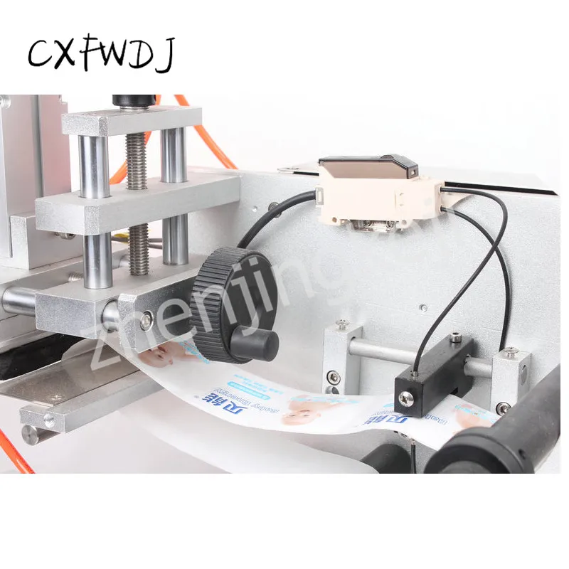 

SF-850 220V Semi-Automatic Plane labeling Machine Barcode Printing labeling Machine 145W Plane labeling Machine