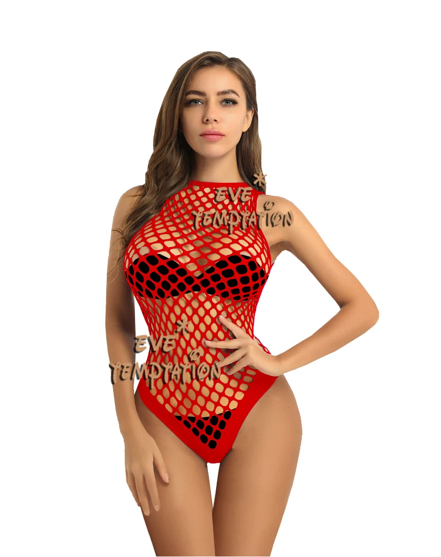 

Sexy Sleepwear plus size Lingerie Babydoll Mesh Body Stocking Temptation Intimate Catsuit Nightwear dress Strapless bikini W119