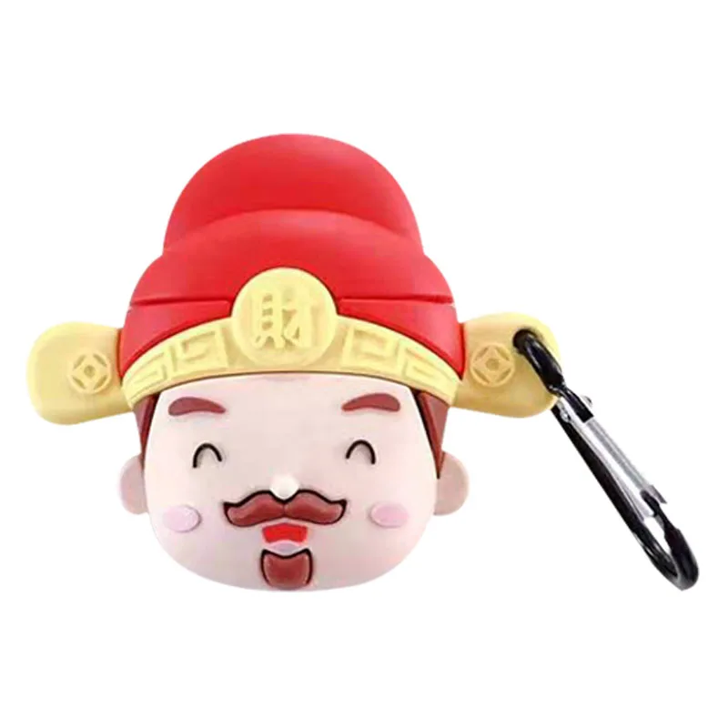 

Силиконовый чехол для наушников Fortune God для AirPods Pro/1/2