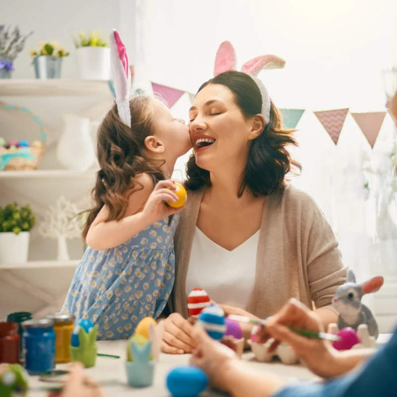 

Happy Easter Bunny Garland Pendant Christmas Garland Decoration Garland Home Decoration Props New