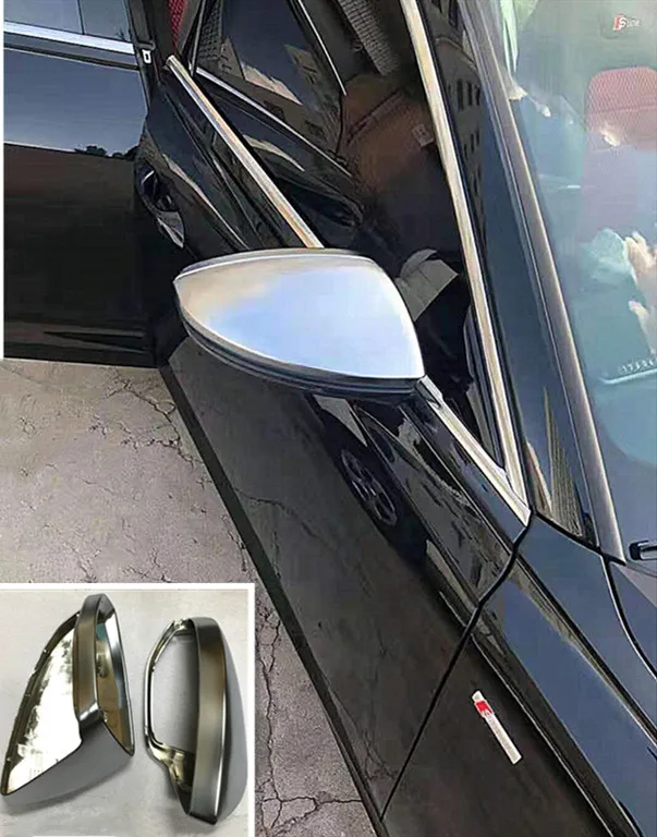 Матовое хромированное боковое крыло Сменный Чехол для зеркала заднего вида