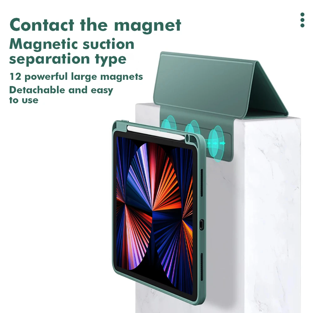 Для iPad Air 4 Чехол 5 для Pro 11 чехол 2021 12 9 Mini 6 2 8th 9th Generation Funda Cover | Компьютеры и офис