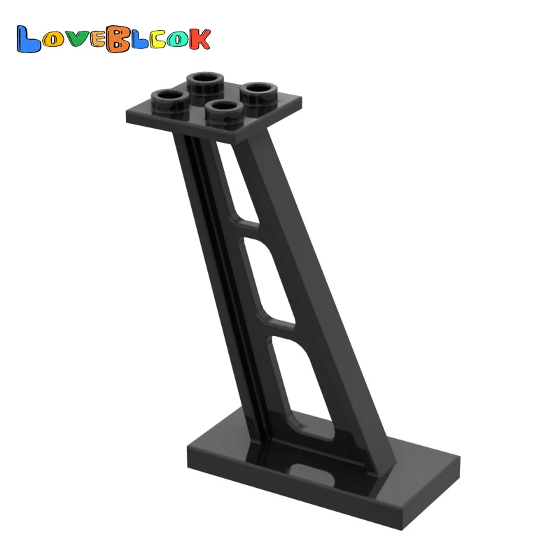Поддержка наклона стойки 2x4x5 с толстыми опорами, сборные конструкторы MOC, технические детали игрушки для детей 4476, 2 шт./лот.