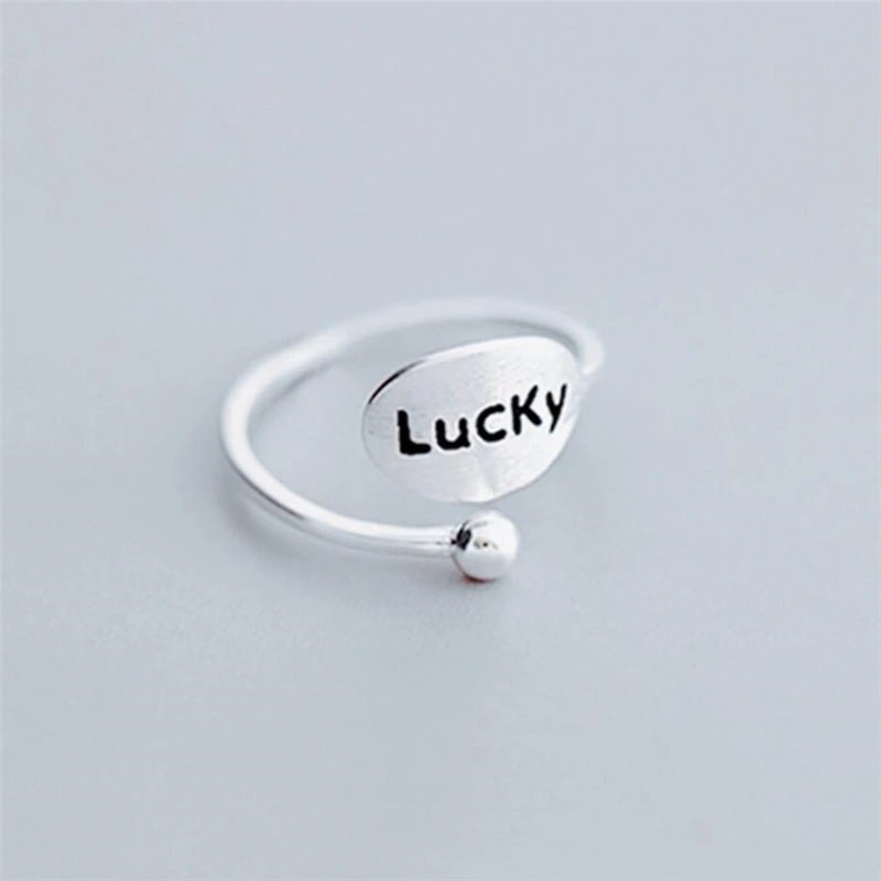 Sole Memory Simple Luck двухслойные универсальные милые женские открытые кольца из