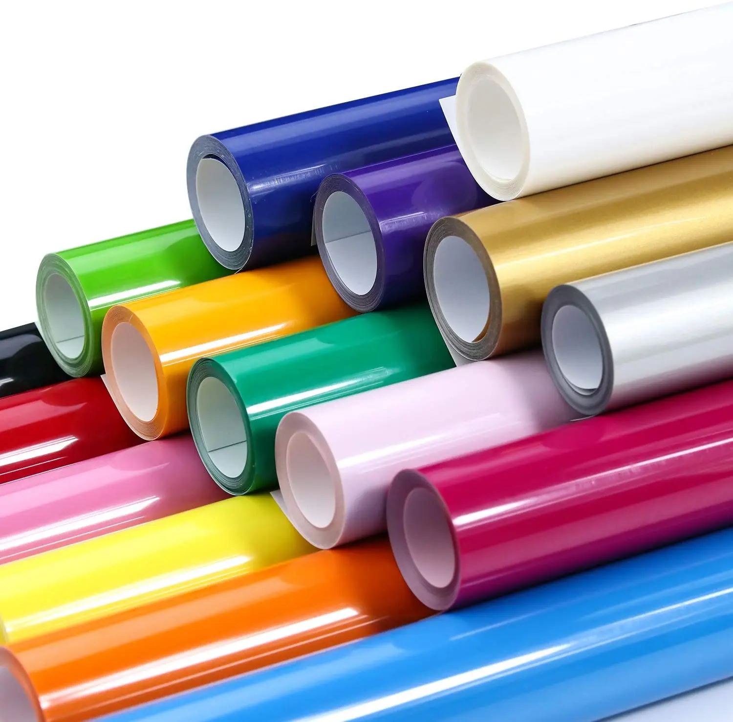 

1 Roll 12"x40"/30.5x100cm Stretch Matte PU heat transfer vinyl film Cutting Heat press Vinyl Film Iron-on HTV T-Shirt