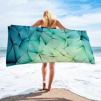 color geometry beach towel household item bathroom accessories microfiber bath towels beach mat yoga mat