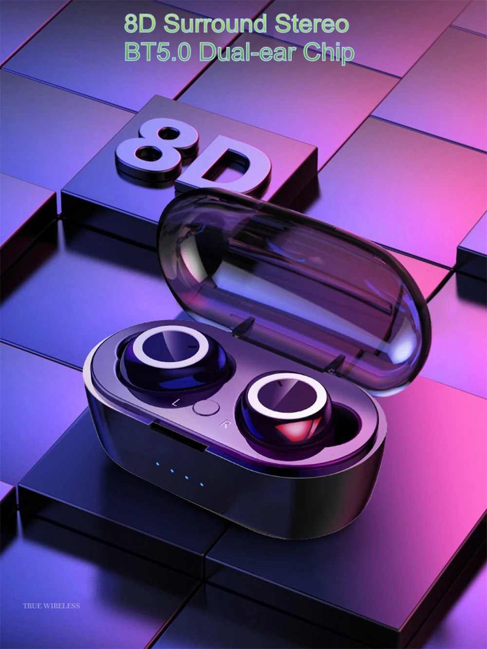 

Bluetooth 5.0 Headsets Gaming Wireless Headphones For OPPE Honor Huawei Xiaomi Iphone One Plus MiNI Earphones With Microphone