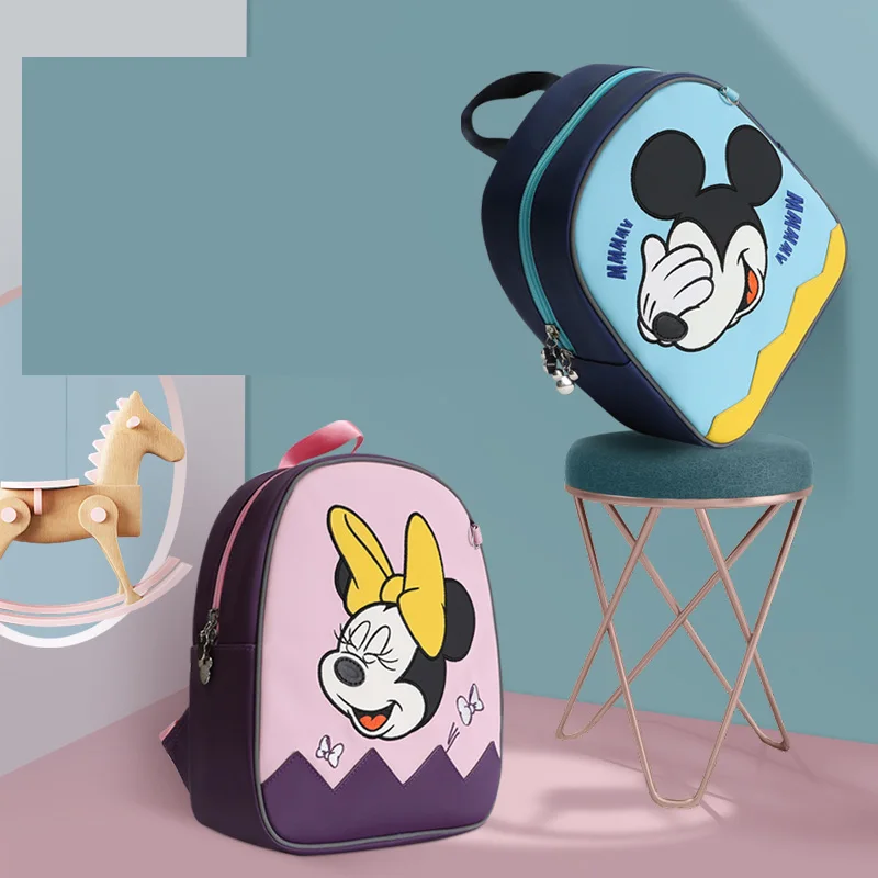Оригинальная сумка disney для детской коляски рюкзак Минни Микки Маус дорожная