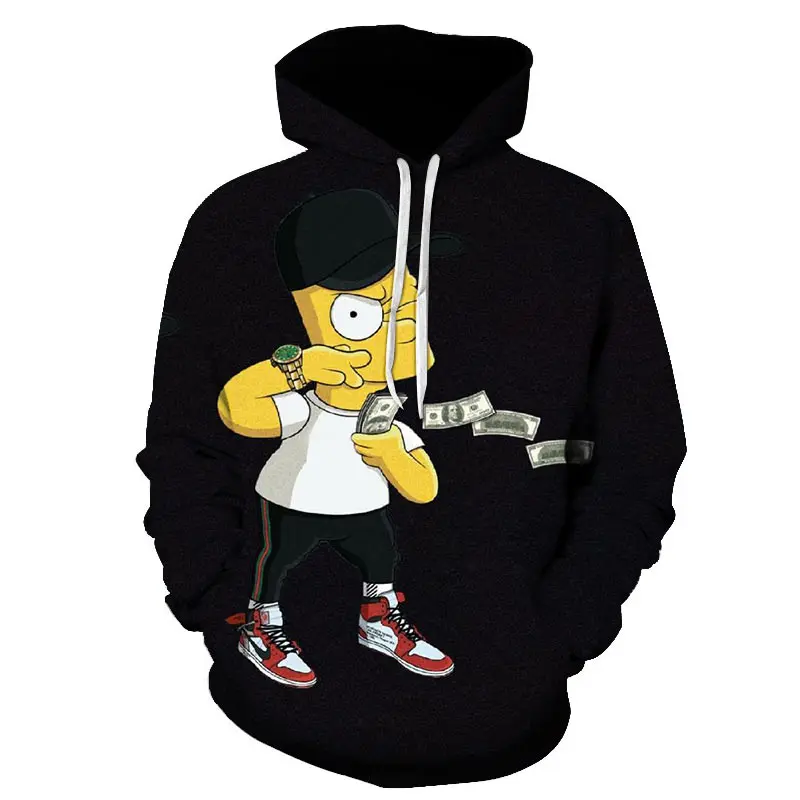 

2021 Hot Sale Anime Hoodie Men and Women 3D Printing Casual Streetwear Pullover Fashion College Jacket Novelty Spring and Autumn
