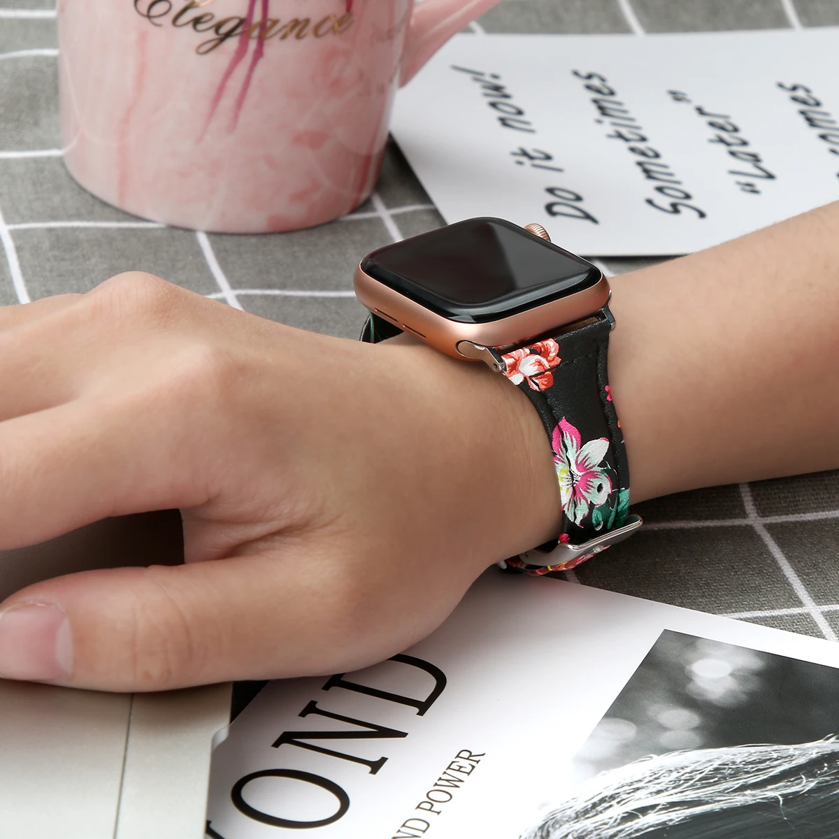 Кожаный ремешок для часов Apple Watch 38 мм 44 мм 40 мм 42 мм кожаный ремешок сменные браслеты для Iwatch браслет 83005
