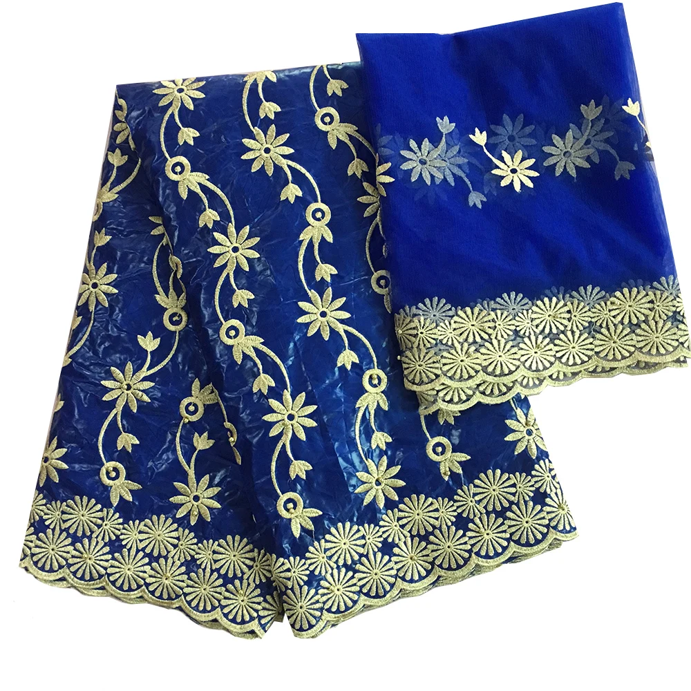 

2019 hot sale bazin riche getzner high quality african bazin riche getzner brode bazin brode women fashion lace fabrics 5+2yards