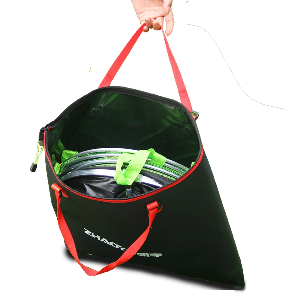 4 Size EVA Folding Fishing Bag Foldable Bucket Portable Outdoor Water Tank Fish Wear Care Gear X92G | Спорт и развлечения