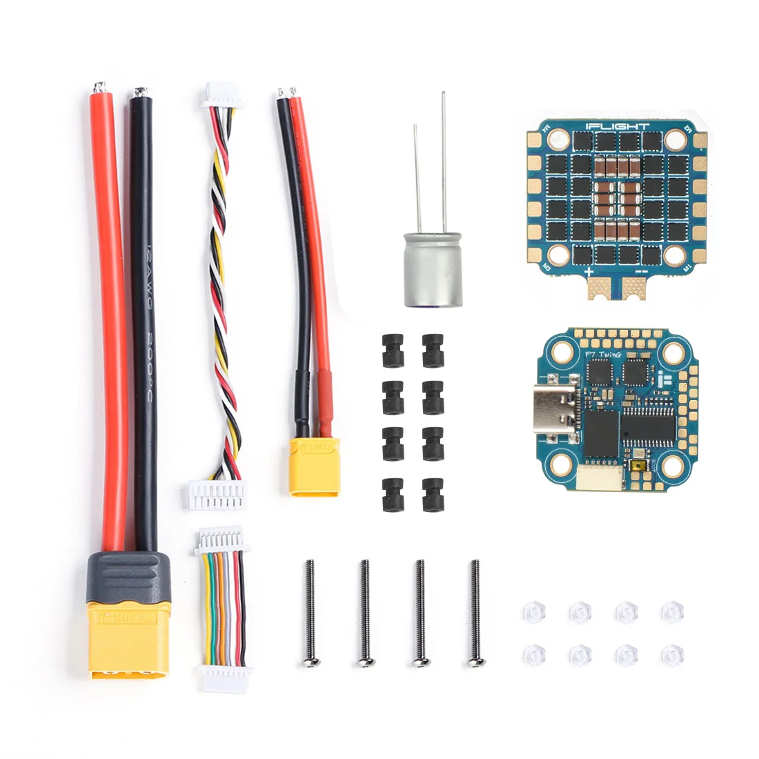 

IFlight SucceX-D Мини F7 TwinG стека мини F7 TwinG с SucceX 45A BLHeli_32 4-в-1 ESC для DJI воздуха вращающегося вала запасные Запчасти