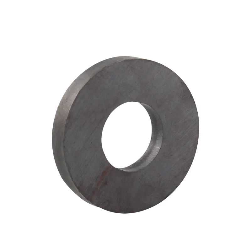 2PCS/LOT Ring Ferrite Magnet 60*10 mm Hole 32 mm Black Round Speaker Y30 Magnet 60x10 mm with hole 32MM magnet 60mm x 10mm