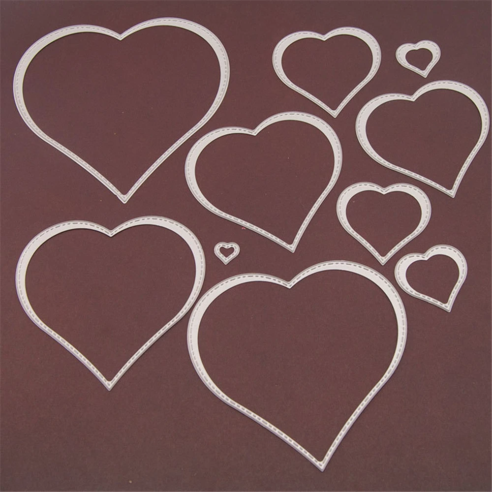 Многократные металлические режущие штампы для скрапбукинга трафареты рукоделия