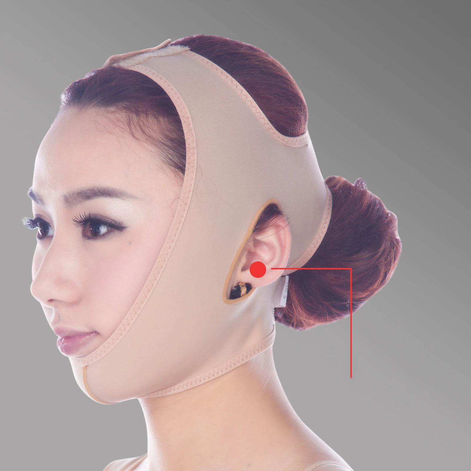 

Delicate Facial Thin Face Mask Slimming Bandage Skin Care Belt Shape And Lift Reduce Double Chin Face Mask Face Thining Band