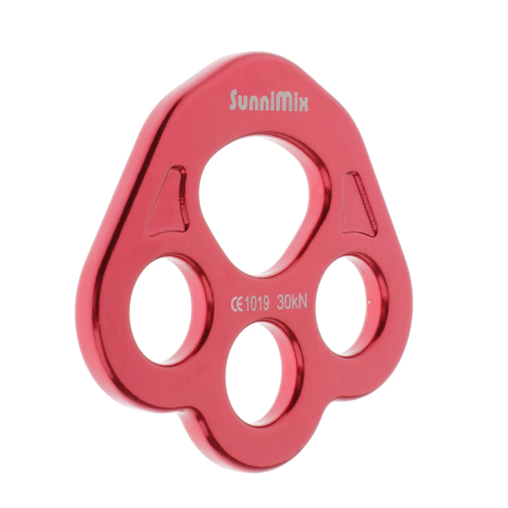 2 шт. алюминиевый сплав такелаж пластина карабин для альпинизма