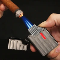galiner mini cool jet flame cigar lighter gas butane torch lighter windproof cute travel lighters cigar cakmak gadgets for cigar