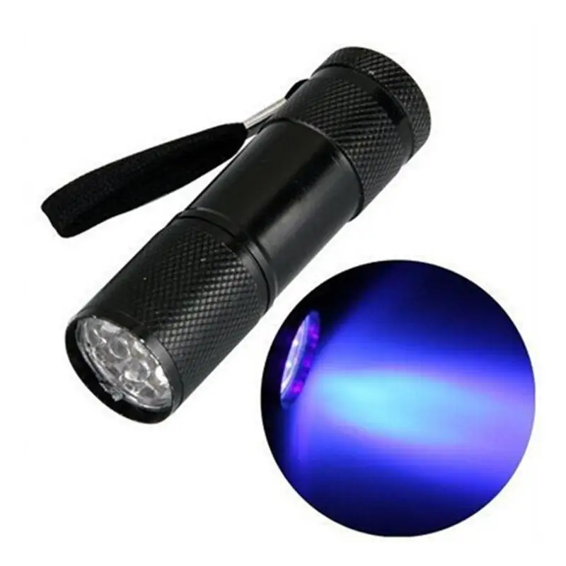 

Multifunctional Face Mask Mini Flashlight Purple Flashlight Fluorescent Detection Glue Lamp Agent F2C9