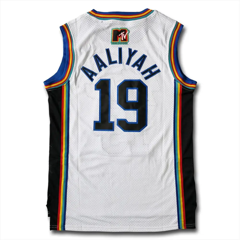 Aaliyah19 Brick Layers White Basketball Jersey Halloween Cosplay Shirts Clothing | Спорт и развлечения