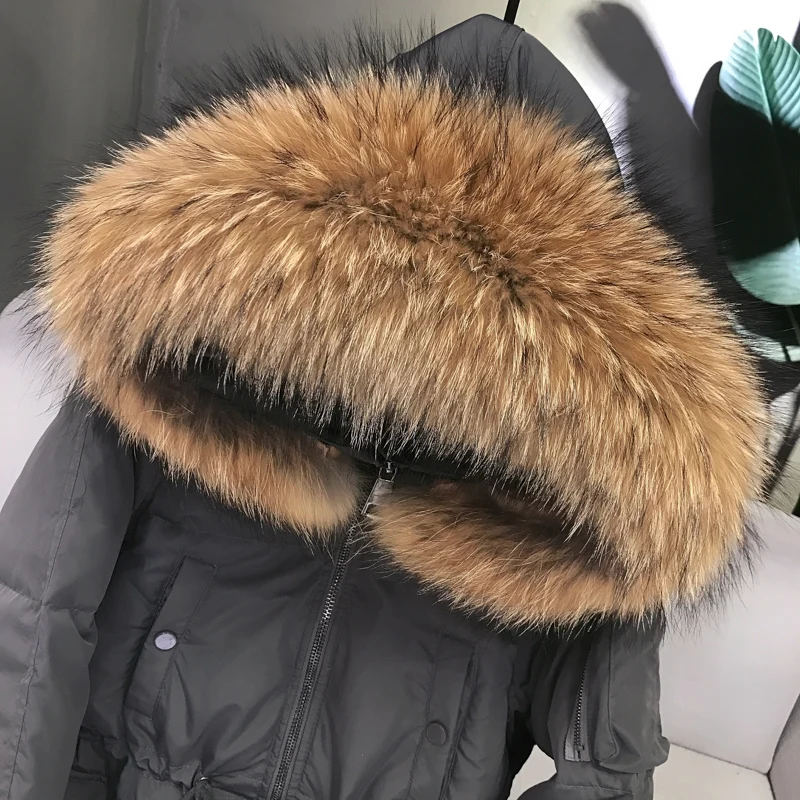 2021 женские утиные пуховики пальто Женская куртка-пуховик манто роковой зимняя