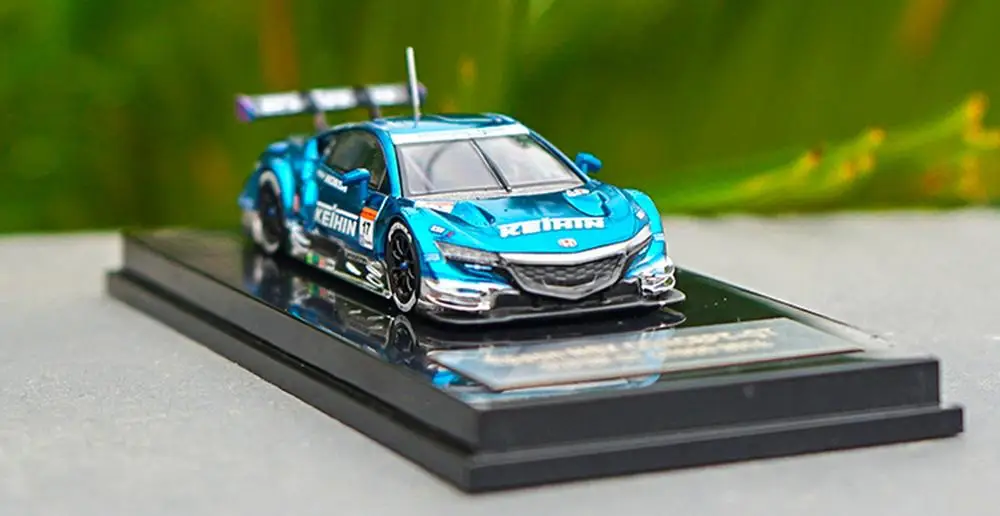 1/64 Honda NSX CONCEPT GT GT500 гоночный автомобиль #17 коллекционные модели автомобилей