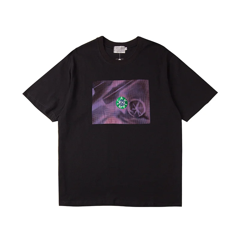 

Cav Empt C. E T-Shirt Japanese embroidered green logo pure cotton Cav Empt top tees men women kanye west hip-hop cavempt t-shirt