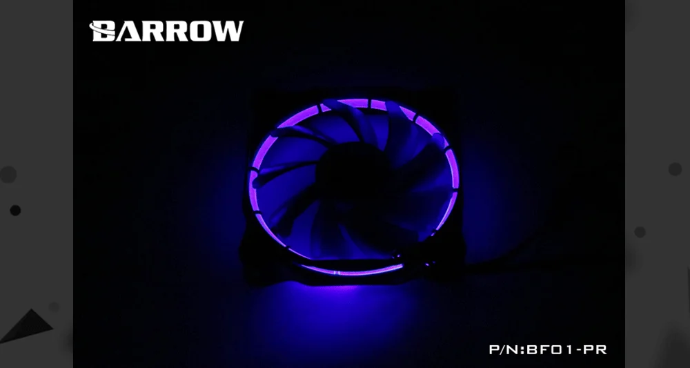 Курган BF01-PR RGB Aura PWM вентиляторы радиатора, чехол для компьютера вентиляторы, Водяной радиатор гидравлический подшипник бесшумный, 120*120*25