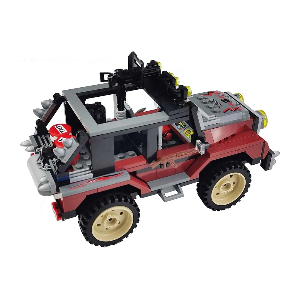 Обучающий строительный блок для армирования силы карауна Джип 307 шт. Обучающие