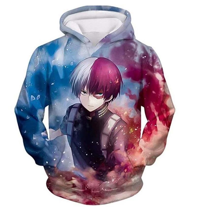 Аниме Мой герой маскарадный костюм куртка свитер футболка Повседневная