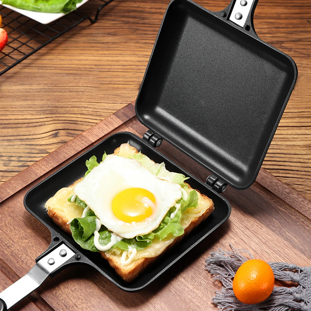 

4/7-hole Breakfast Making Tool Frying Pot Thickened Omelet Mould Non-stick Eggs Pancake Steak Pan Eggs Ham Cooking Pan Bakeware