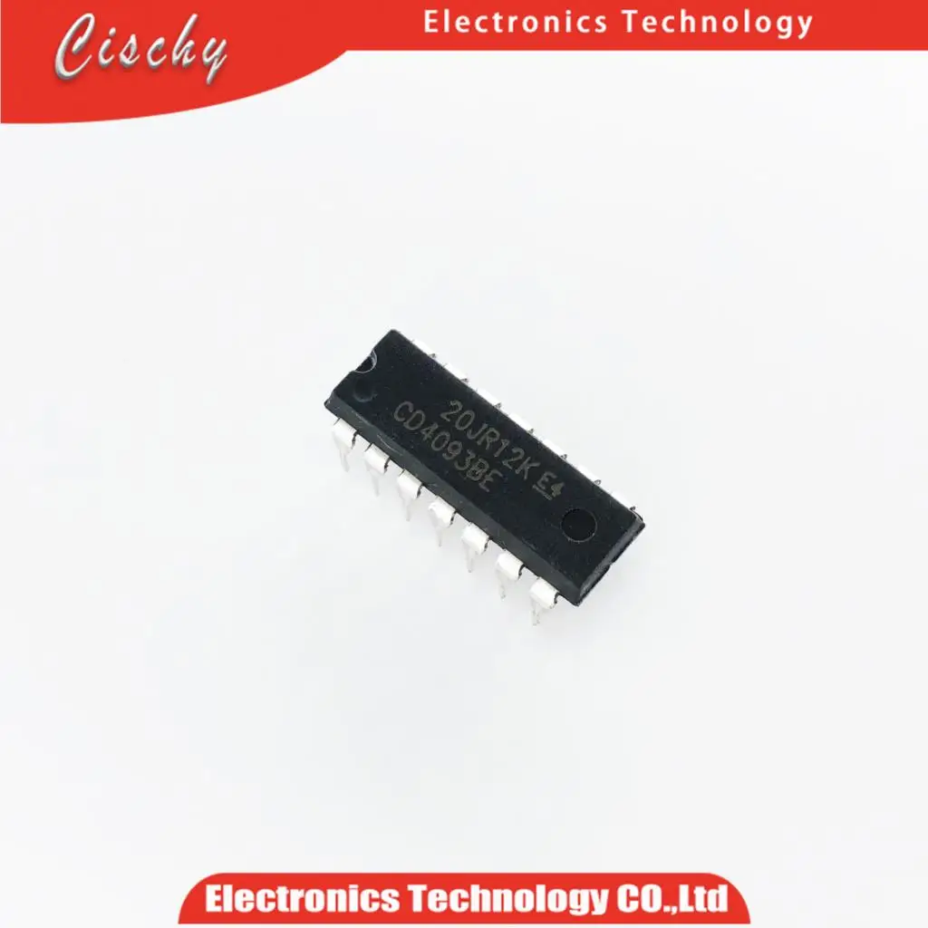 

10 шт. CD4093BE HCF4093BE DIP14 CD4093 DIP 4093 DIP-14 4093BE новый и IC