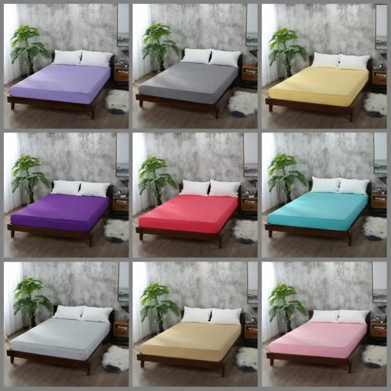 50 мягких натяжных простыней с эластичной резинкой постельное белье olid