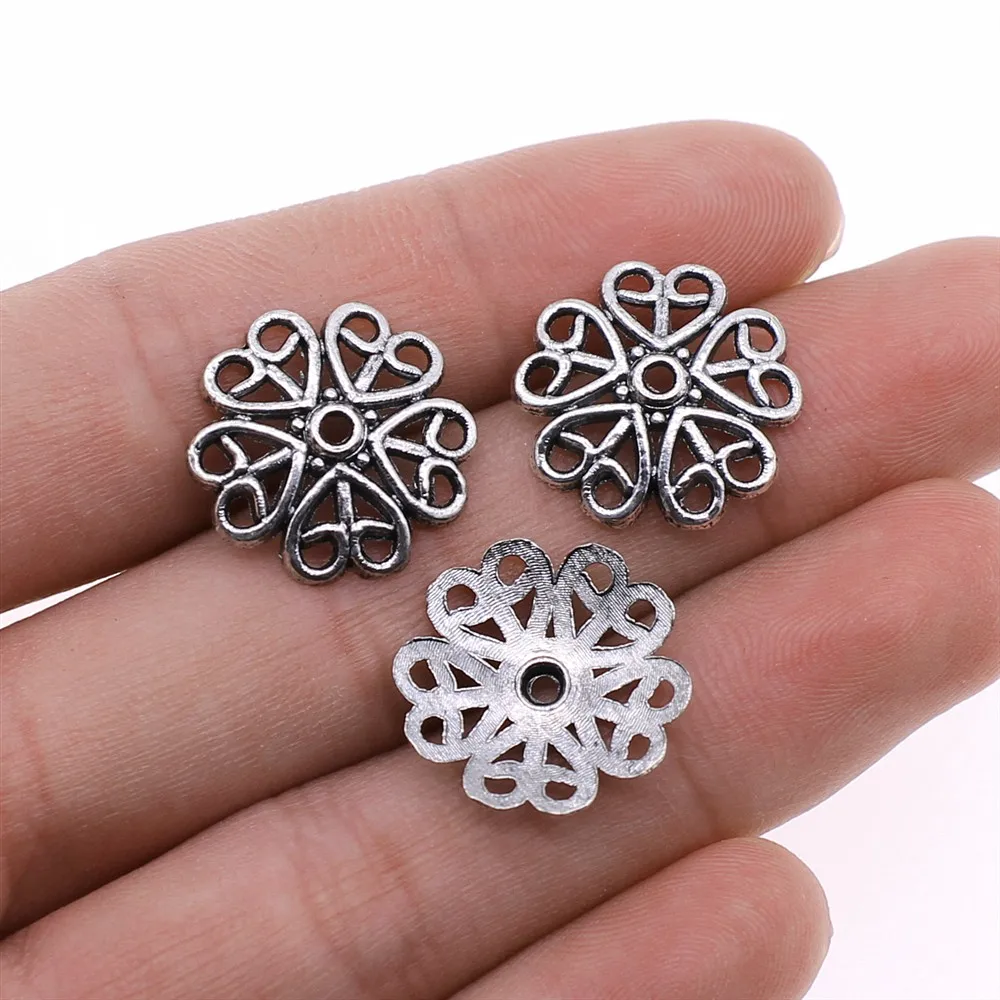 

20pcs 19x19mm Jewelry Accessories Bead Caps For Jewelry Making DIY Beads Caps Jewelry Finding