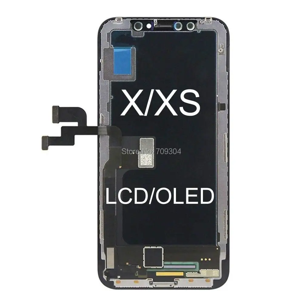 DHL Бесплатная доставка 10 шт./лот для iPhone X XS ЖК дисплей Tianma сенсорный экран с
