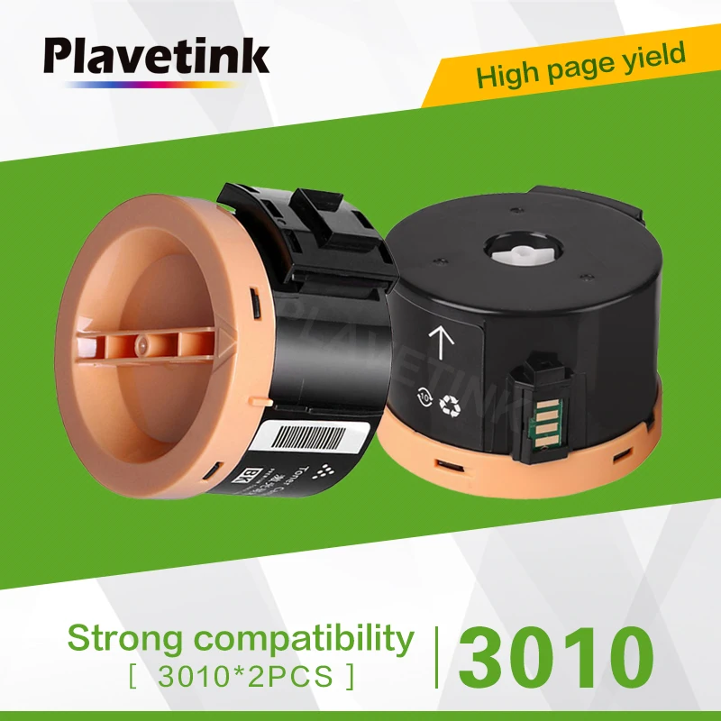 Plavetink 2 шт. совместимый 106R02182 106R02183 тонер-картридж для Xerox Phaser 3010 3040 WorkCentre 3045 принтер