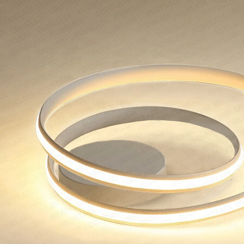 Современные потолочные светильники кольцо светодиодный светильник для гостиной
