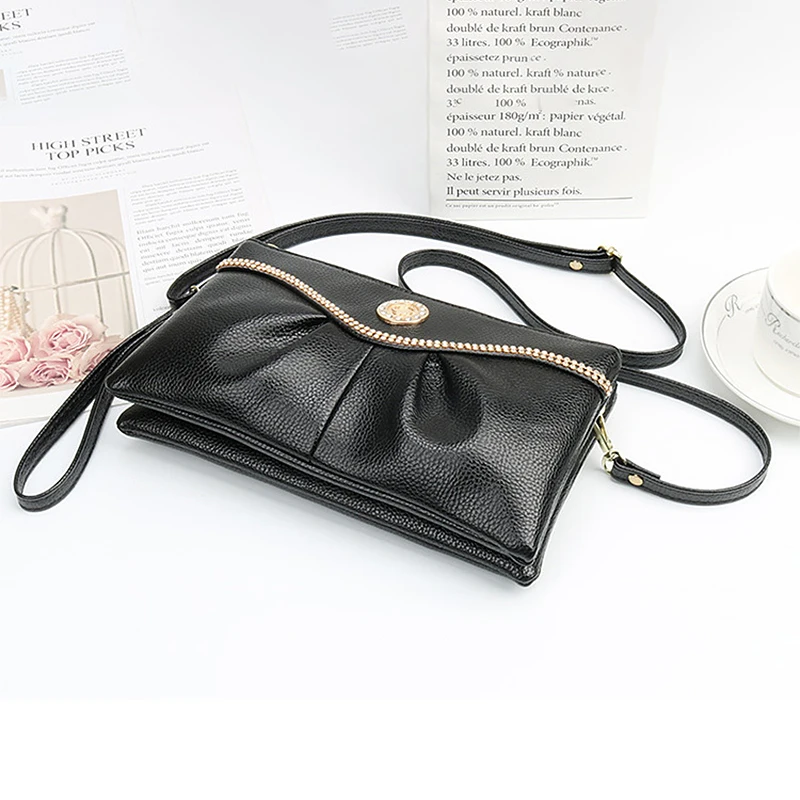 Женская сумка-Кроссбоди из ПУ кожи с двойной молнией | Багаж и сумки