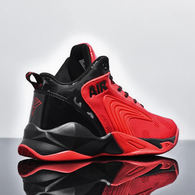 

Big Size 36-46 Men Basketball Shoes Unisex Couple Basketball Sport Shoes Breathable Non-slip Sneakers for Women Athletic Trainer