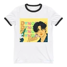 Новый дизайн Agust D, футболки, женская футболка в Корейском стиле, забавная футболка, женская футболка для альбома D-2, женская футболка в стиле Харадзюку