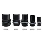 Черная искусственная ПВХ водонепроницаемая трубка, задняя рыба, аксессуары для аквариума, 2025324050 мм