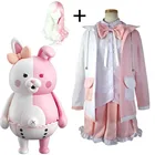 Костюмы для косплея в стиле аниме Danganronpa 2: Прощай, отчаяние, униформа для косплея, женский костюм