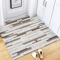 nordic stripe door mat carpet non slip mud scraping dust removal mat carpet living room indoor silk loop cut home floor doormats