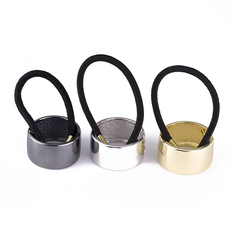 

1pc Fashion Simple Women Metal Ponytail Hair Accessories Hair Ropes For Girl Hair Decoration Headwear