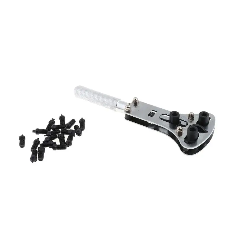 

Waterproof Watch Case Opener Adjustable Screw Back Remover Removal Wrench Repair Tool Batteries