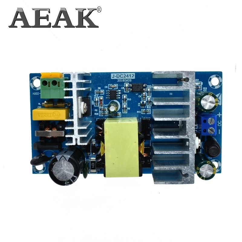 AEAK 100 240V to DC 24V 4A 6A импульсный источник питания|Интегральные схемы| |