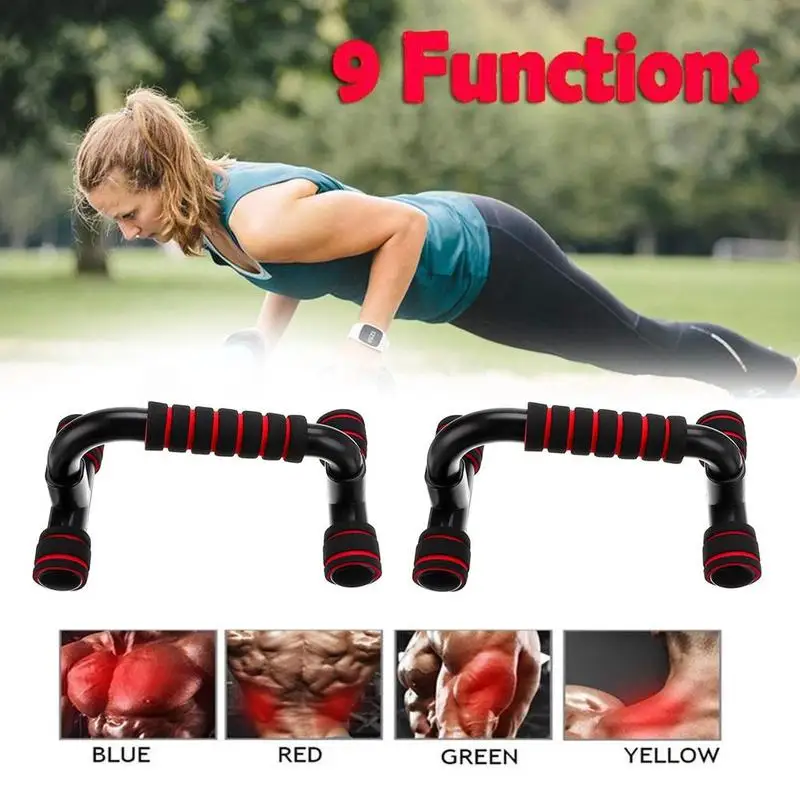1 пара I-образных нажимных упражнений фитнес-оборудование тренировочные нажимные