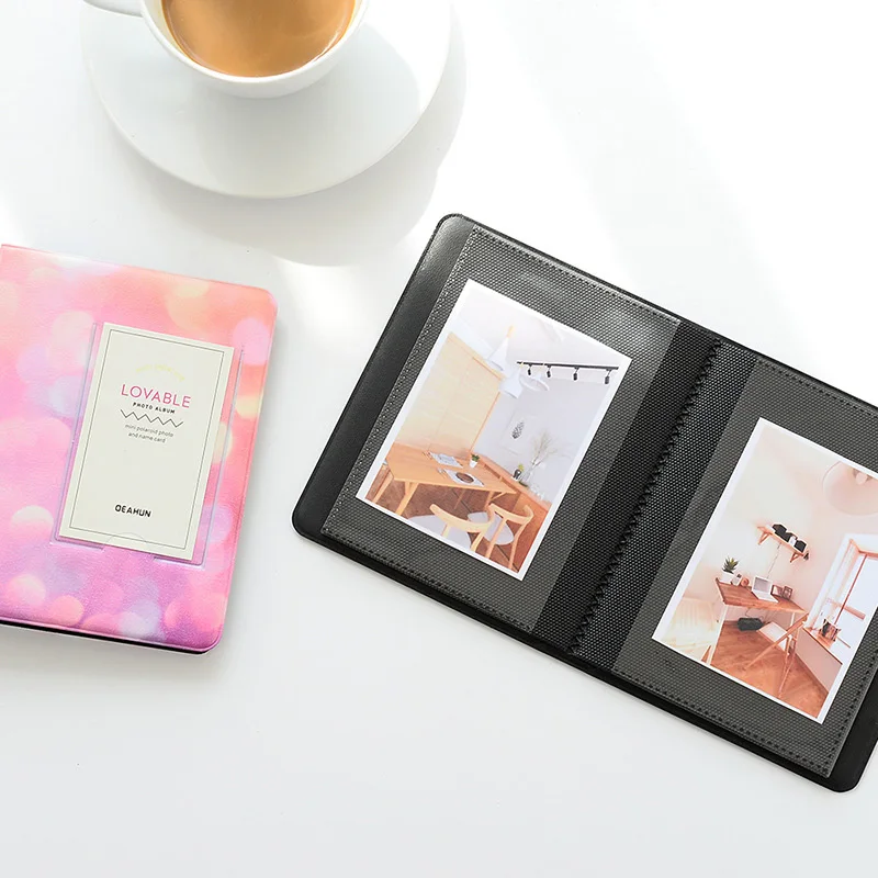 Лидер продаж фотоальбом 1 шт. 64 кармана 3 дюйма для Instax Mini NDS|Фотоальбомы| |