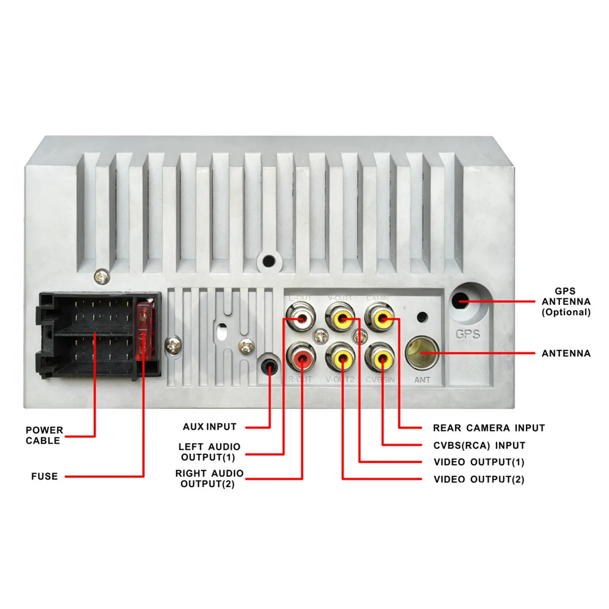 Автомагнитола 2 DIN 7 дюймов мультимедийный mp5 плеер FM USB AUX HD Bluetooth Совместимый