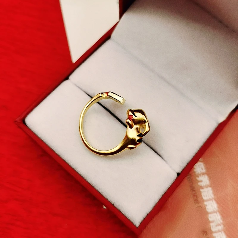 Кольцо на указательный палец с изображением мыши и молнии | Украшения аксессуары